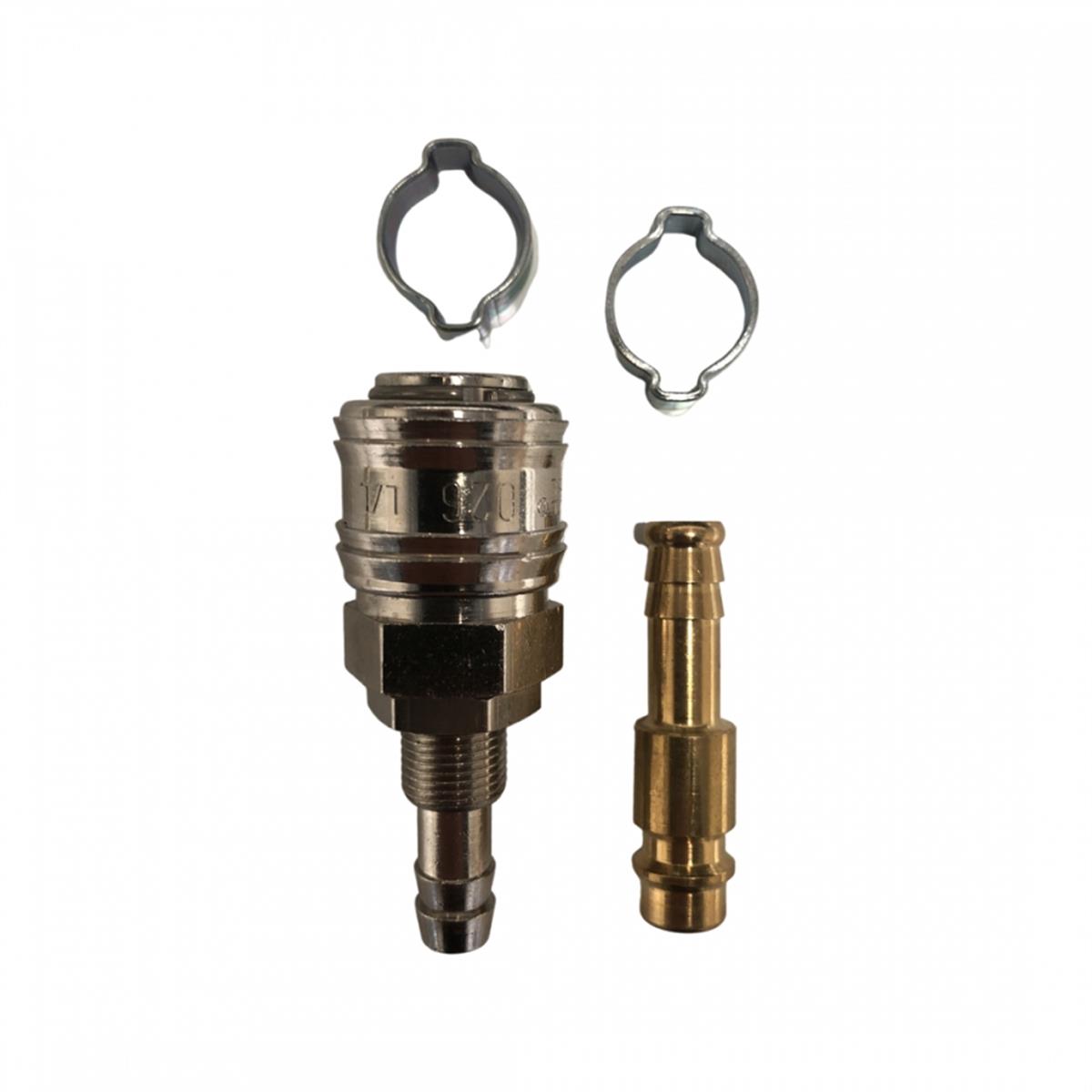 Series 26 - Set mannelijke en vrouwelijke koppeling 8mm